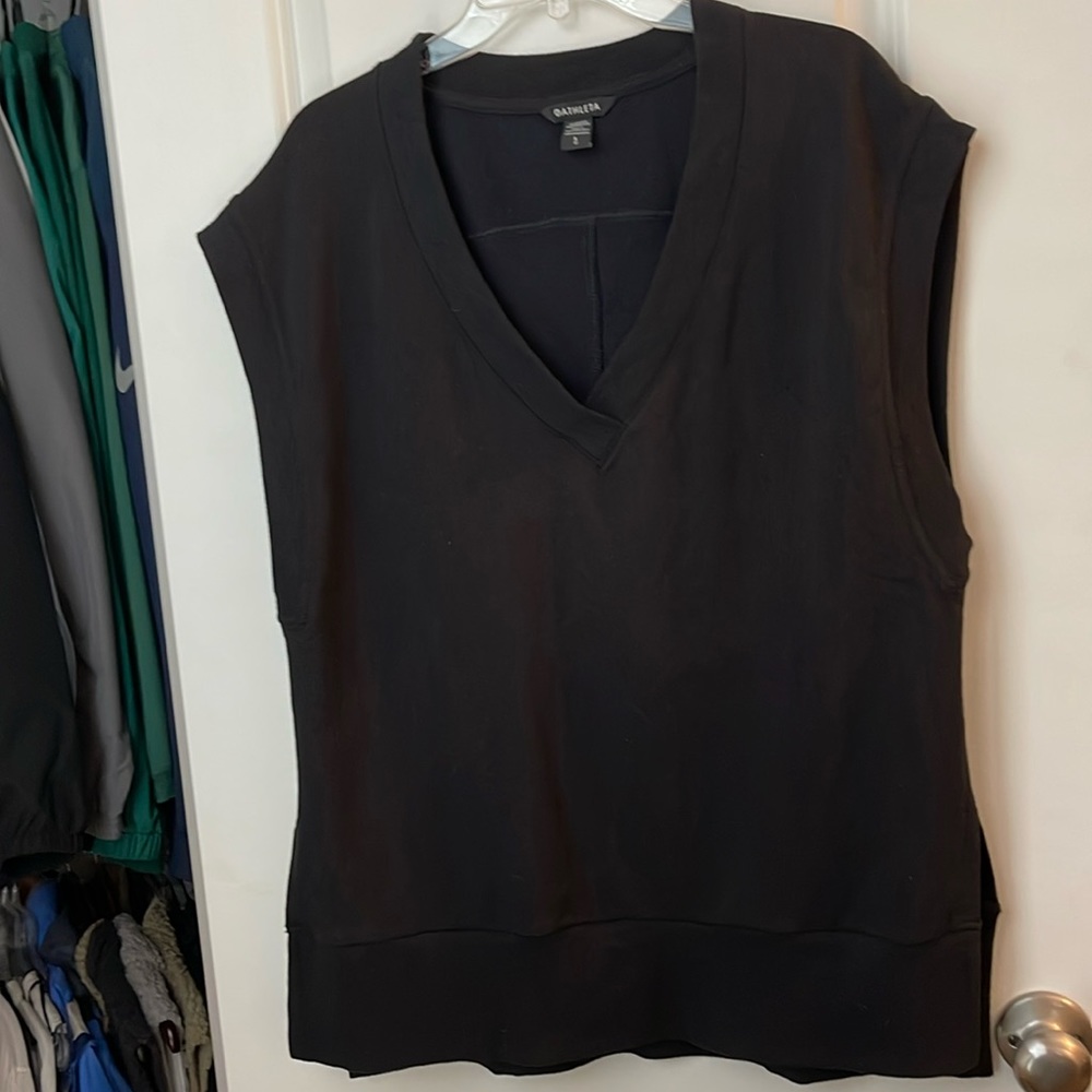 Athleta RetroTerry Sweatshirt Vest